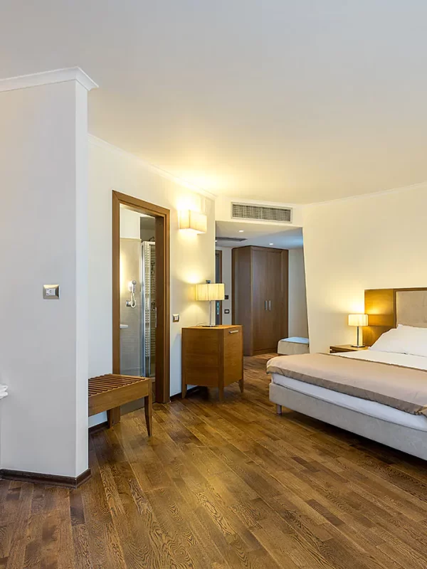 Suite dell'hotel Aquamontis di Roccaraso fotografata per sito internet